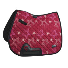 (15in - 16.5in, Red) ARMA Hyde Park Star Horse Saddlepad