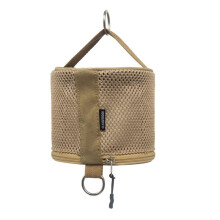 BoîTe à Mouchoirs de Camping en Plein Air, Sac de Rangement en Rouleau de Papier avec Crochet Porte-Mouchoirs Portable - Kaki