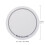 Basdrumpatch, Drumvel Drum Percussie-Instrumentaccessoires, Bassdrumpatches Wit 11 X 11 cm 7