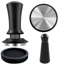Juego de Compactador de Café de 51 Mm,Juego de Compactador de Café Expreso,Juego de Barista con Compactador de Café con Base de Acero Inoxidable