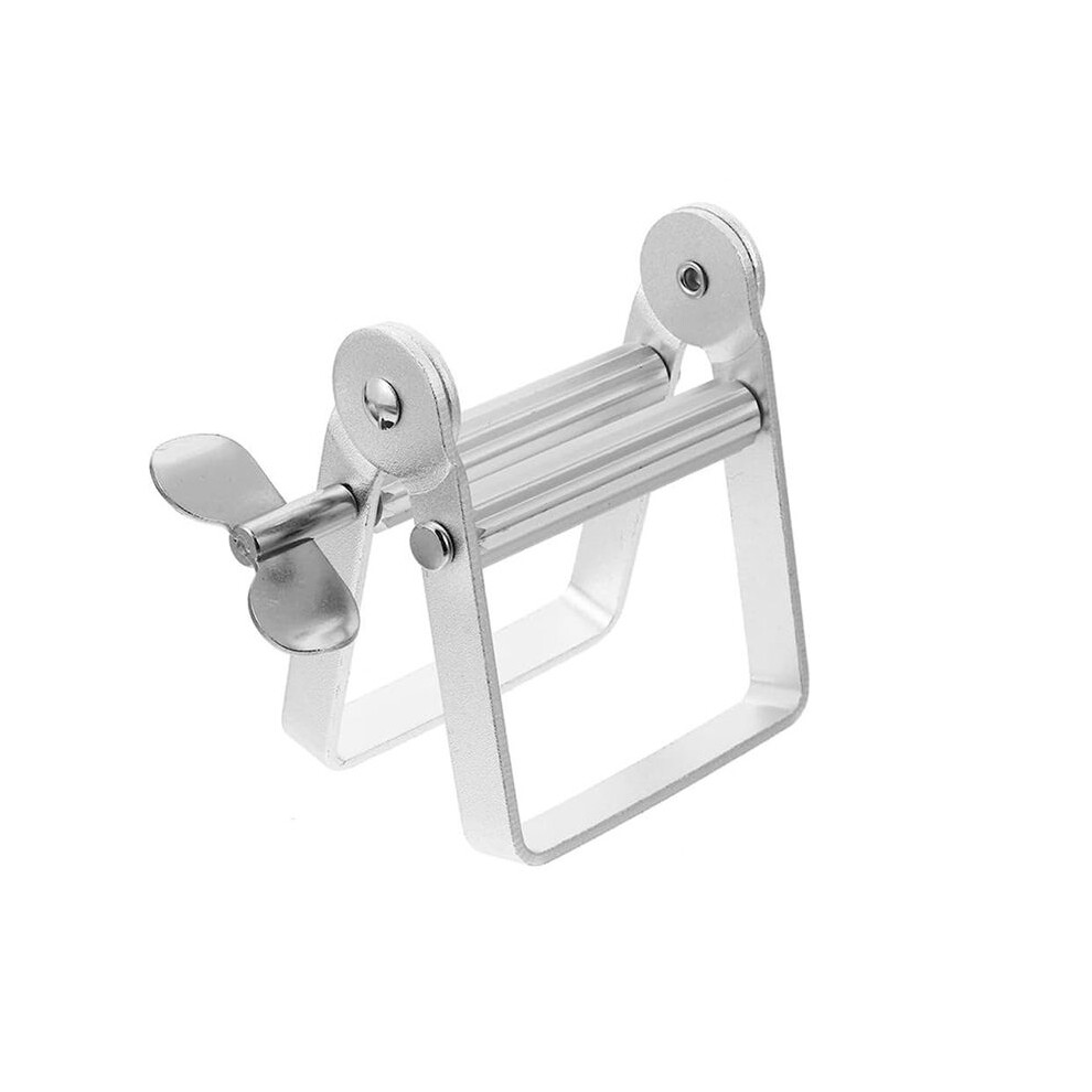 Toothpaste Squeezer, Metal Tube Roller, Rotating Toothpaste Dispenser, Tube Squeezer, Stainless Steel Squeezer A 4711140880822