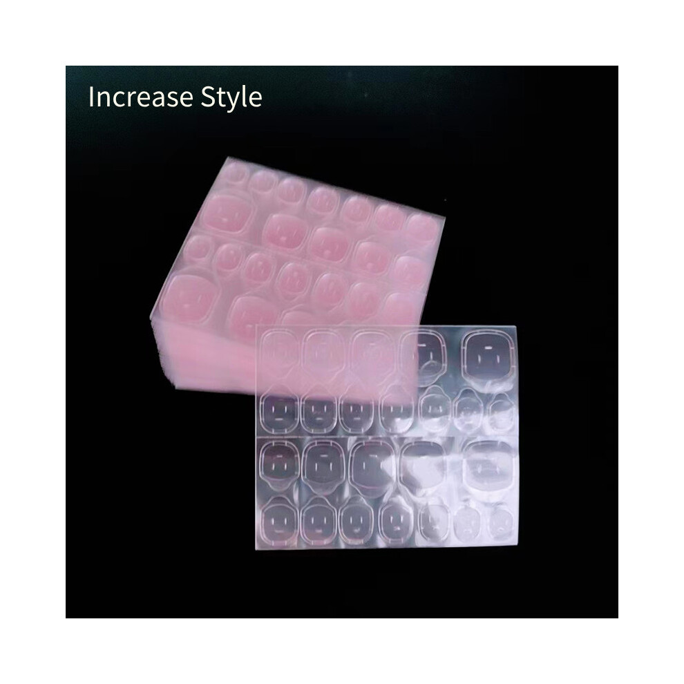 (Style C) Sided Double Transparent Sticky Jelly Nail Adhesive Manicure Lifespan Extended