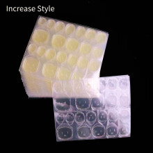 (Style B)Transparent Double Sided Sticky Jelly Nail Adhesive Extended Lifespan Manicure