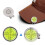 Outdoor  Level Slope Reading Mark Round Hat Clip  Position Mark-White 3