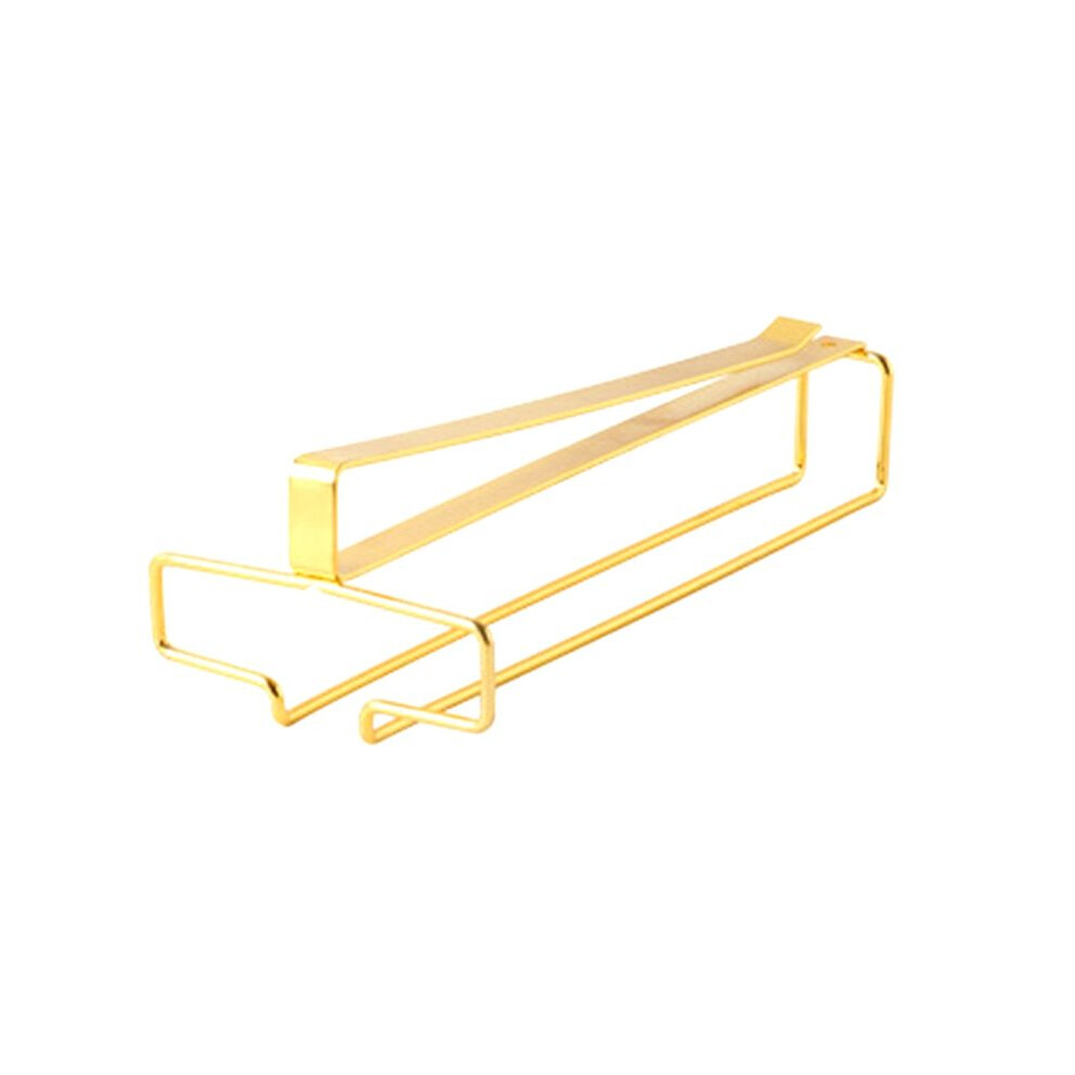 Wine Glass Rack, Under Cabinet Metal Wine Glass Holder, Stemware Rack, Hanging Wine Glass Stroage Rack Organizer-A