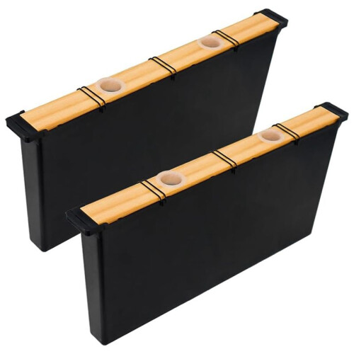 2Pack 4L Beehive Feeder Beehive Frame Feeder Deep Frame Water Feeder for Beekeeping Bee Feeding Tools