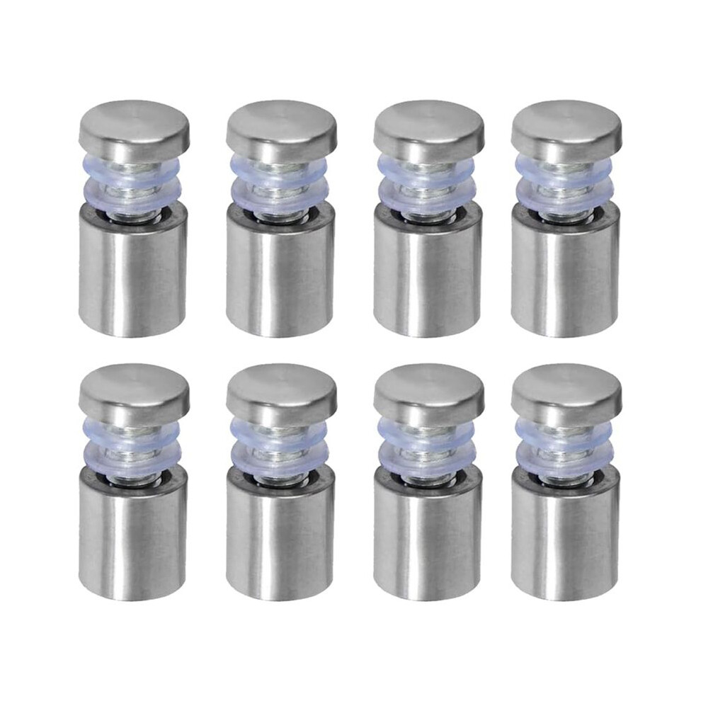 3/4 Dia X 1Inch(19X25mm) Standoff Screws Wall Mount Sign Holders Acrylic Glass Nails 8Pcs 4711314314986