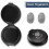 Fingerprint Ink Pad No-Wash Quick-Drying Portable Quick-Drying Ink Pad - Black 9