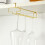 Vinglasställ, Underskåp Metall Vinglashållare, Stemware Rack, Hängande Vinglas Stroage Rack Organizer-A 4