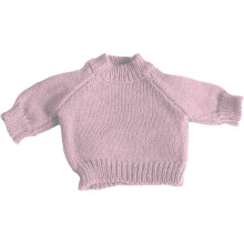 (M, Baby Pink) Mumbles Teddy Bear Jumper
