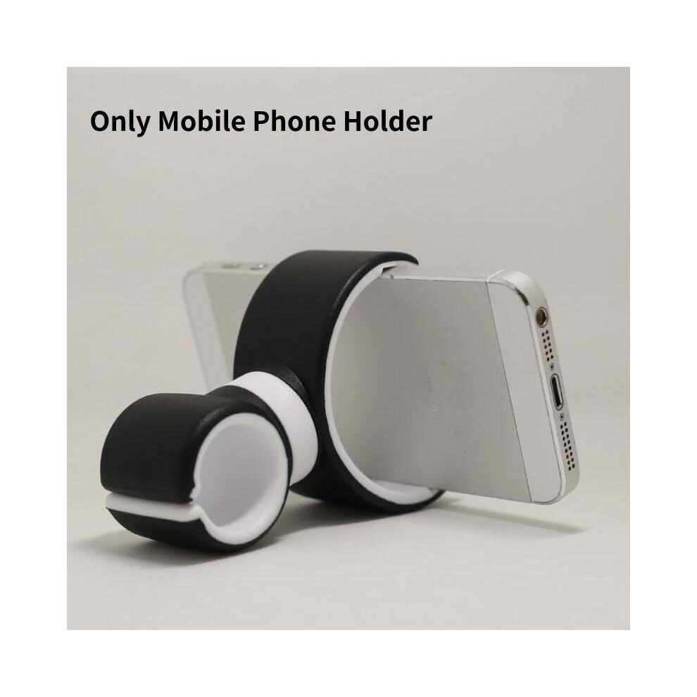 (Black) Stand Mobile Phone Rotatable Desktop Portable Bike Practical Support Convenient Black 698371220341