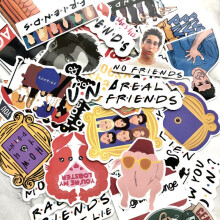 Tv Friends 34pcs Show Waterproof Stickers Decal Laptop Scrapbooking Skateboard
