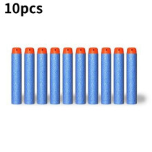 (Sky Blue) Hollow Head Soft Bullet Universal Type Toy Accessories Multiple Fun Toy Colors