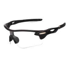 (Clear)Outdoor Sport Cycling Bicycle Bike Riding Sunglasses Eyewear Goggle Lens Uv400