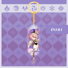(Dori)Genshin Nahida Acrylic Double Sided Keychain Cartoon Multiregional Keychains