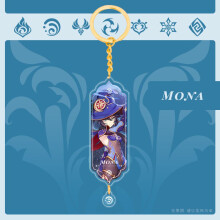 (Mona)Genshin Nahida Acrylic Double Sided Keychain Cartoon Multiregional Keychains