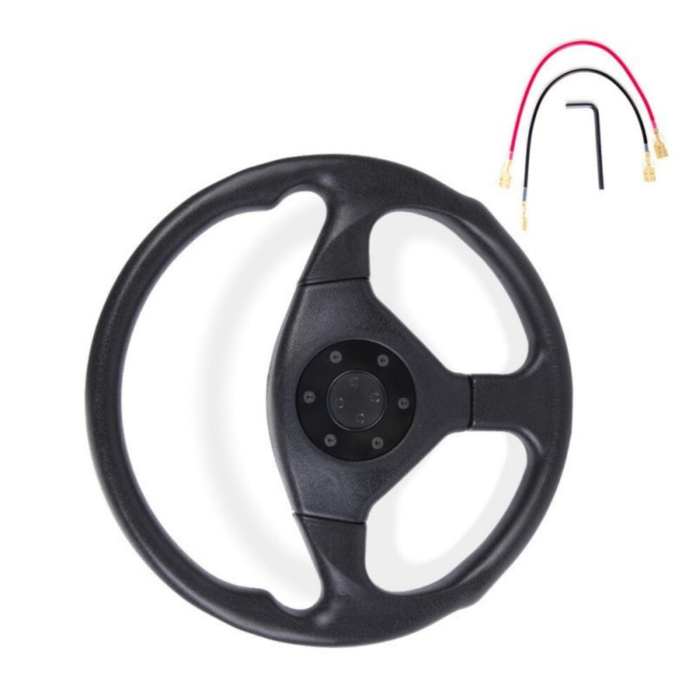 Racing Steering Wheel With Ergonomic Grip, Shockresistant Build For Karting And Motorsport 9771547197249
