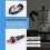 Piezo Ignition Set With Cable 1000Mm Long Push Button Kitchen Lighters For Gas Stoves Ovens 2