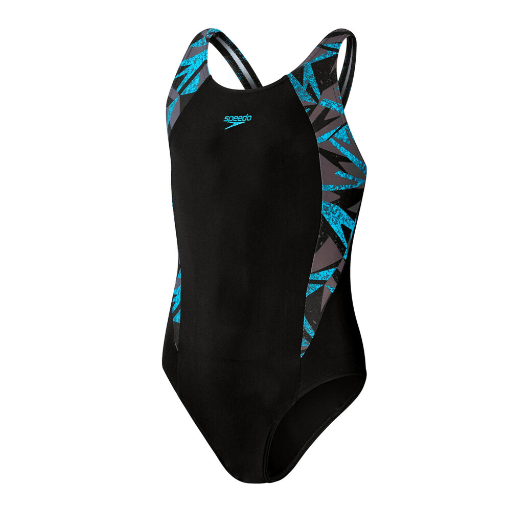 Speedo Girls Hyper Boom Splice One Piece Swimsuit