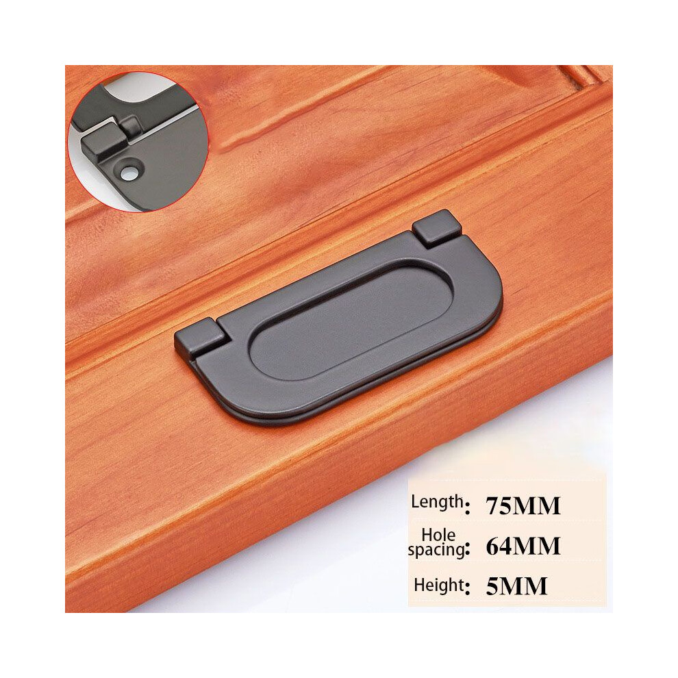 (S) Modern Black Matte Nickel Kitchen Cabinet Handle Door Pull Drawer Knob Hardware 697133121674