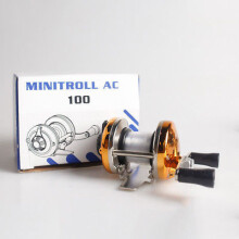 (gold)Mulinello Allmetal Bait Casting Mulinello Destro Tamburo Pesca Mulinello Baitcasting
