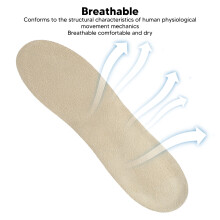 Silicone Sports Insoles for Shock Absorption