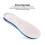 Soft Silicone Insoles with Heel Cup Support 1
