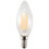 Dimmable E12 6W COB Edison Candle Flame Filament LED Light Bulb Lamp 10*3.5cm 1