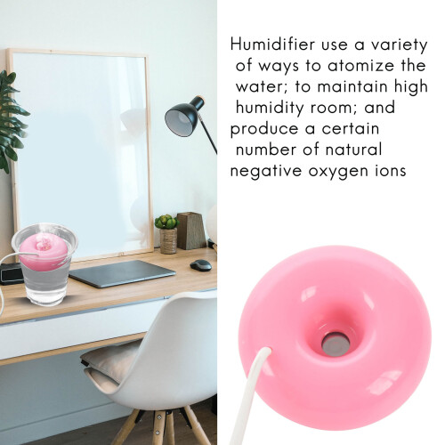 donut humidifier usb office desktop  humidifier portable  air purifier