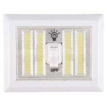 1 pz COB interruttore della lampada da parete a LED a batteria Garage Gabinetto armadio lampada di emergenza di campeggio Night Lights