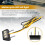 Motorcycle Decorative Led Taillight License Plate Light For     White 3