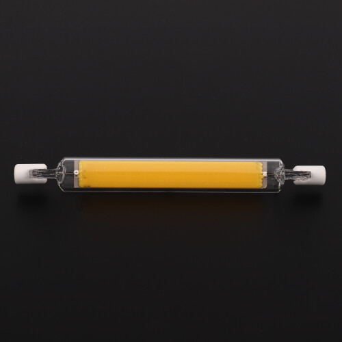 Dimmable R7S Led Cob 10W 118Mm Led Light Bulbs Replace Halogen Lamp-Warm White Light 220V