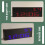LED Music Spectrum Rhythm Lights Voice Sensor 1624 RGB Atmosphere Level Indicator with Clock Display(Wire Control) 6