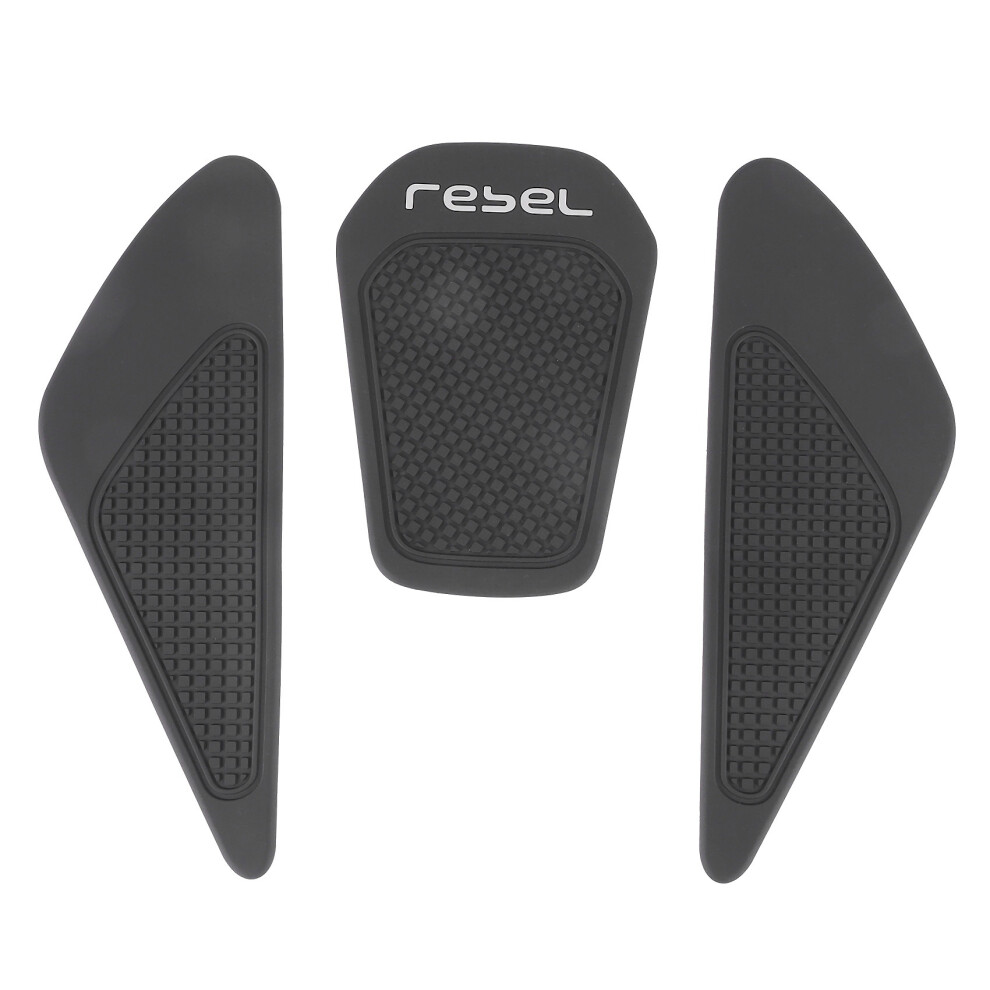 Motorcycle Tank Rubber Sticker Protector Sheath Knee Tank Pad For Rebel500 Rebel300 Rebel Cmx 500 Cm500 Cm300 4713517830911