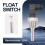 1PC Liquid Float Water Level Sensor Side Mount Float  Safe Stainless Steel Under 220V 5
