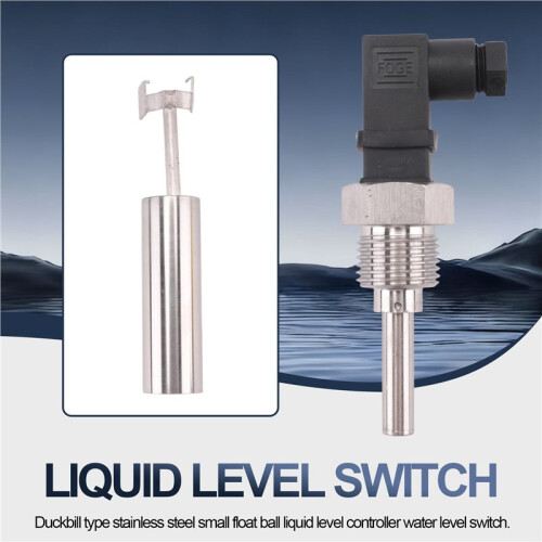 1PC Liquid Float Water Level Sensor Side Mount Float  Safe Stainless Steel Under 220V 1
