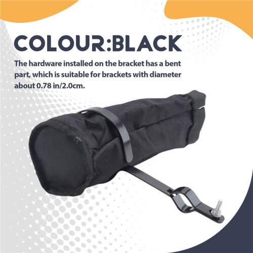 Nylon Container Bag, Drum Stick Holder Drumstick Bag for Drum Set Clamp  Stick Holder Bag Container 2