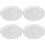 French Press Replacement Filter Screen Reusable Stainless Steel Mesh Filter for Bodum French Press Coffee Makers 2