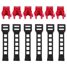 6Pcs/Set Car Bicycle Stand SUV Vehicle Trunk Mount Bike Rack Hitch Stand Storage Carrier Spare Hooks with Racks,Model B