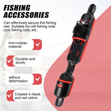 12Pcs Reel Deck Fishing Rod Clip Fitted Wheel Reel Rubber Cushion Tools Accessory Holder Fishing Tackle