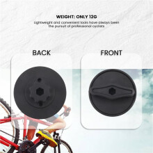 Bike Crank Arm Dust Cap Bolt Install Remover Adjusting Wrench Tool for 8 Teeth Internal Splines Hollowtech II