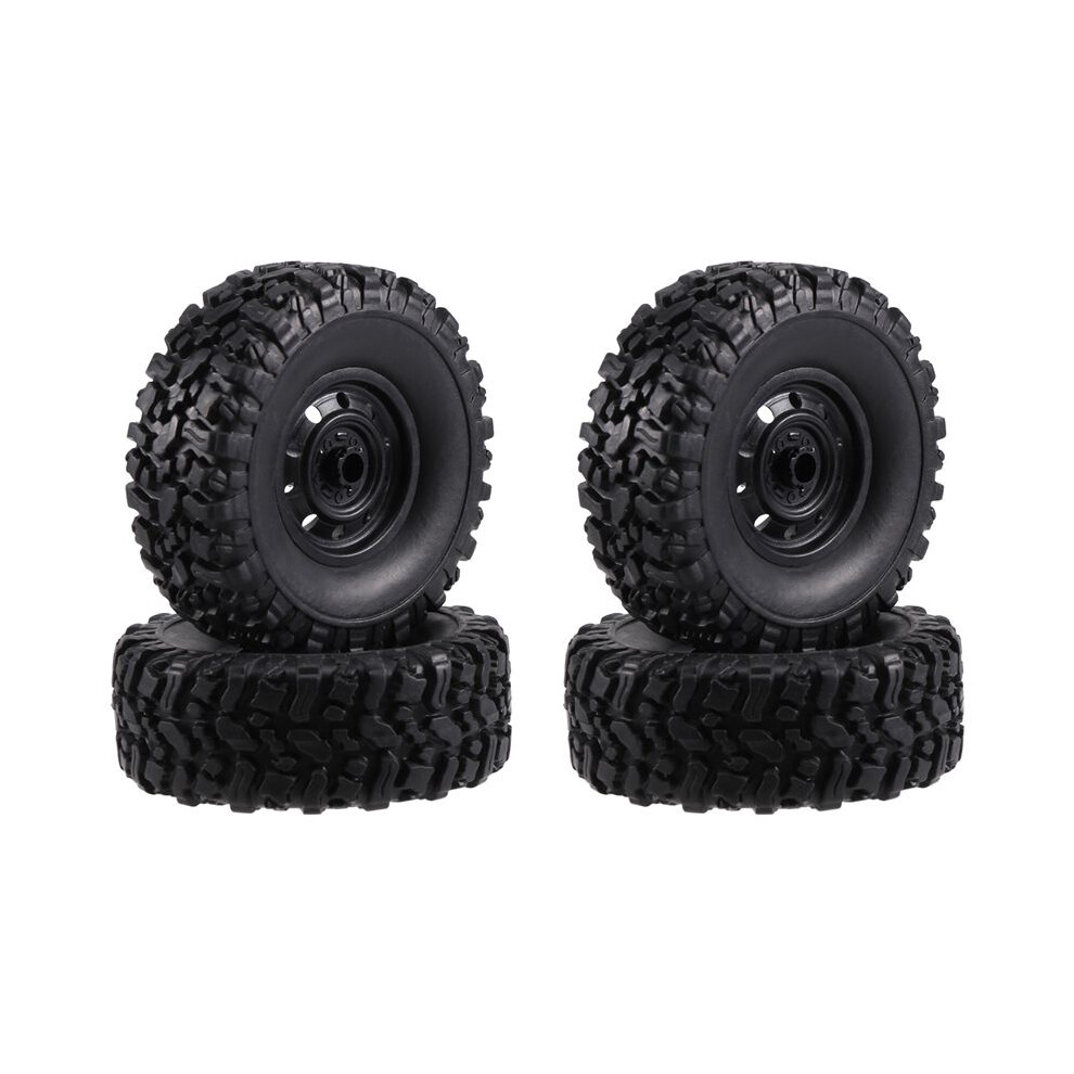 4Pcs 65Mm Tire Tyres Wheel For Mn D90 D99s Mn-90 Mn91 Mn98 Mn99s Wpl C14 C24 C24-1 C34 B14 B24 B36 Rc Car Upgrade Parts 6031602010047