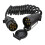 3 Meters 7Pin Trailer Extension Coiled Cable with Trailer Plug Socket Connector, 7 Core RV Electrical Cable Connector 1