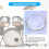 Kit de Bateria de 6 Polegadas, AnéIs de Furo de Tambor, AcessóRios para Ferramentas de PerfuraçãO de Tambor 6