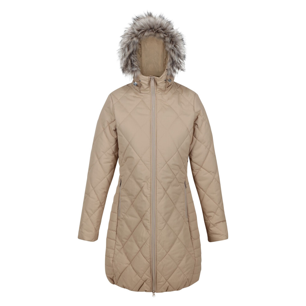 Regatta (12 Uk, Barleycorn) Womens/Ladies Fritha Ii Insulated Parka Multicoloured