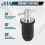 Marine Boat Drain Plug T-Handle Screw Adjustable Rubber Deck Drain Plug,Silver 19MM 7