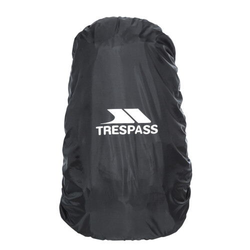 Trespass (L, Black) Trespass Rain Waterproof Rucksack/Backpack Cover 1