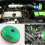 Universal Cars Intake Filter Washable Sponge Improved Construction Aluminum 3