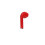(Red)Wireless Mini Earplug Type Stereo Bluetooth Headset Outdoor Fashion Earplug 7