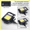 LED Small Flashlight,1000Lumens Bright Rechargeable COB Keychain Flashlights,4 Light Modes Portable Pocket Light 5